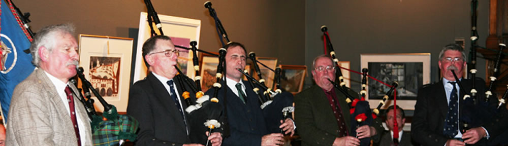 The Glasgow Highland Club Pipers