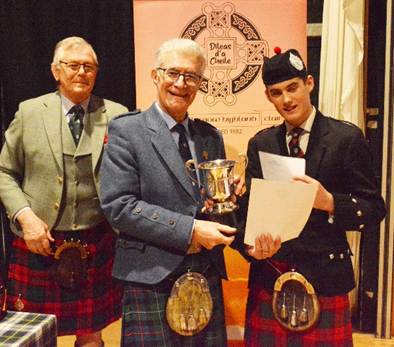 Intermediate Piping - Winner
Toby Chapmen, Dollar Academy